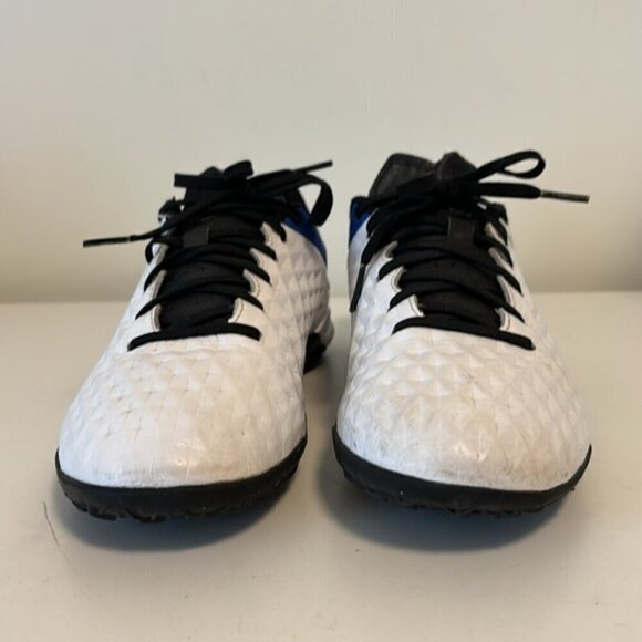 Nike Tiempo Legend 8 Pro TF Daybreak - White/Black/Hyper Royal/silver size men7 - Picture 2 of 10